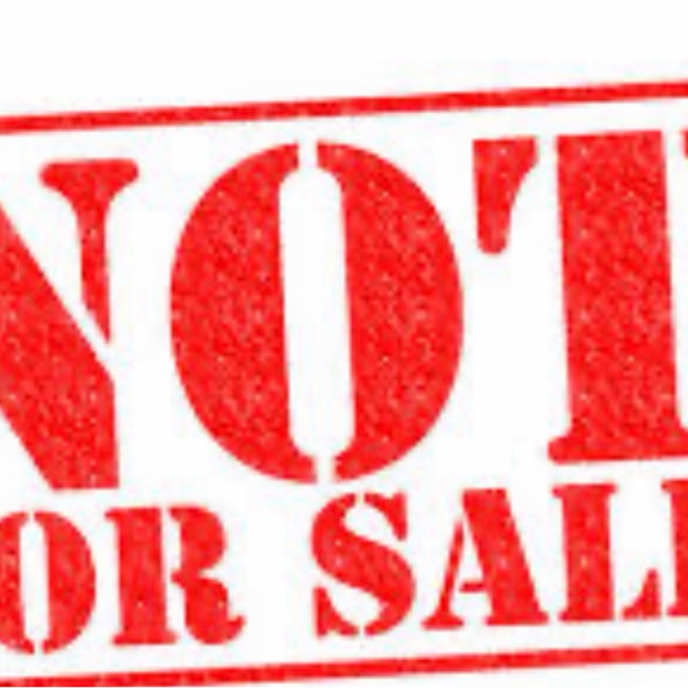 NOT FOR‎ SALE